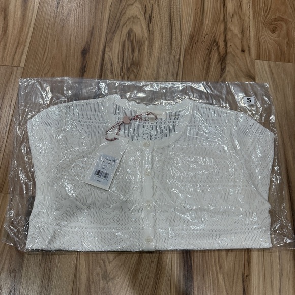 LoveShackFancy | Gretta Knit Bow Cardigan Ivory | NWT - Picture 8 of 12